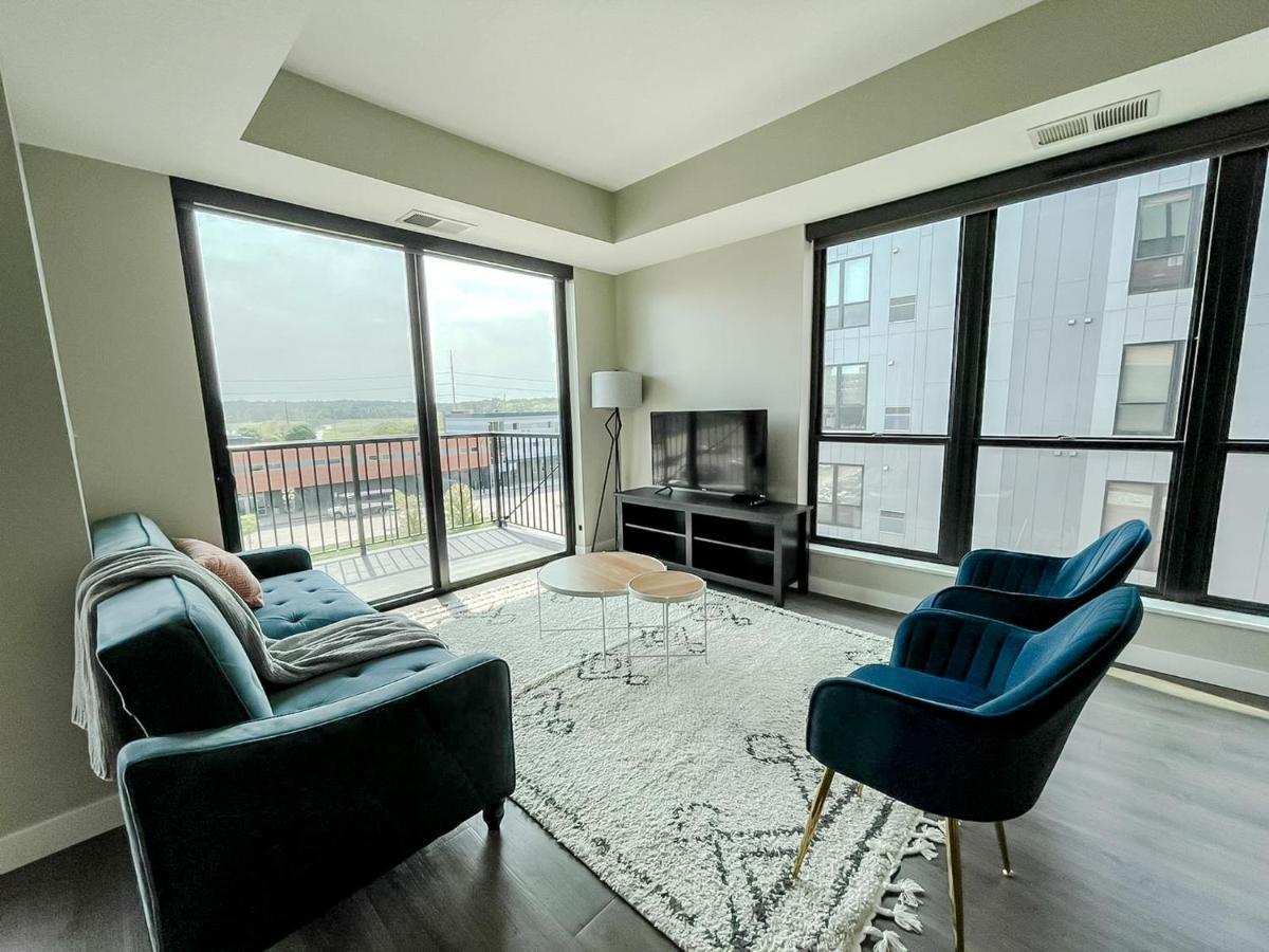 Sleepover Premier Downtown Des Moines Apartments Esterno foto