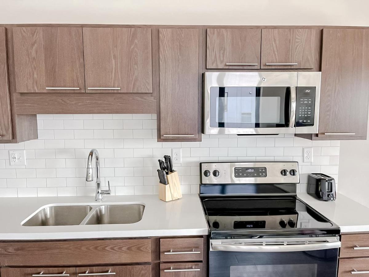 Sleepover Premier Downtown Des Moines Apartments Esterno foto